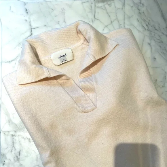 ARITZIA WILFRED Collared Long-Sleeve - Picture 1 of 3